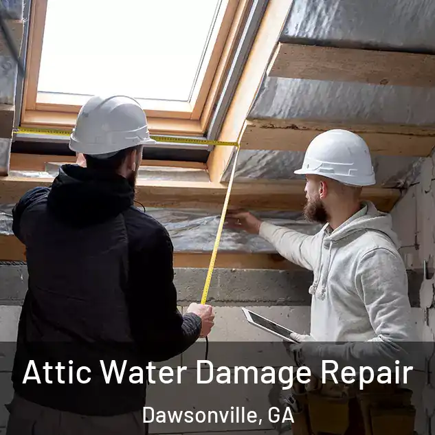  Attic Water Damage Repair Dawsonville, GA