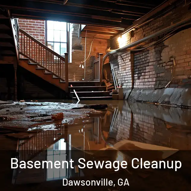 Basement Sewage Cleanup Dawsonville, GA