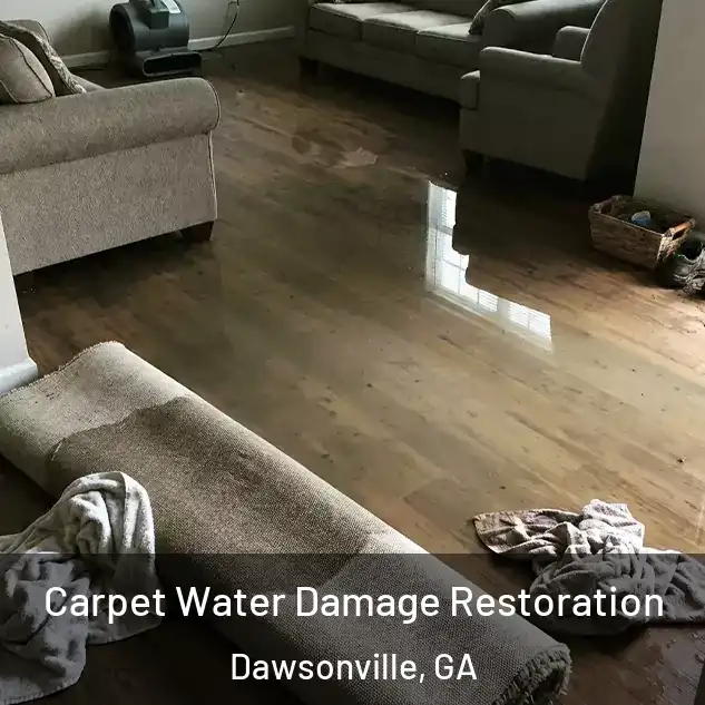  Carpet Water Damage Restoration Dawsonville, GA