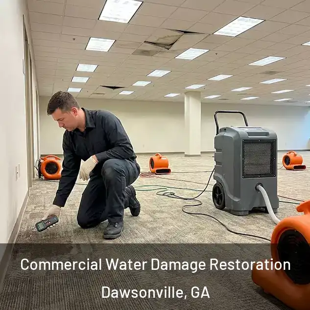  Commercial Water Damage Restoration Dawsonville, GA