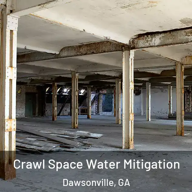  Crawl Space Water Mitigation Dawsonville, GA