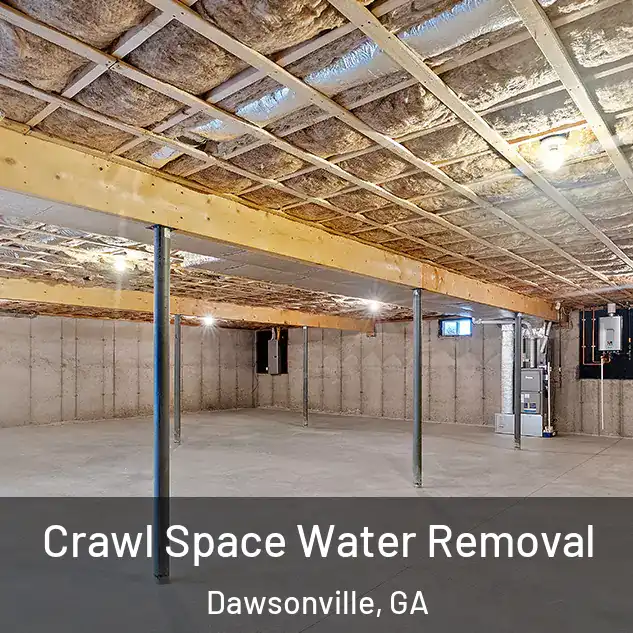  Crawl Space Water Removal Dawsonville, GA
