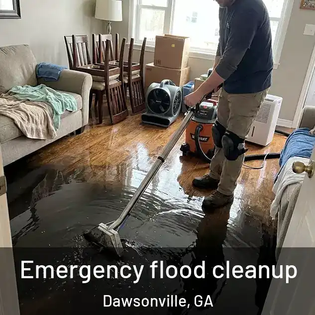  Emergency flood cleanup Dawsonville, GA