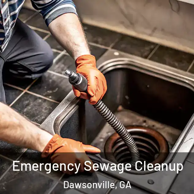  Emergency Sewage Cleanup Dawsonville, GA