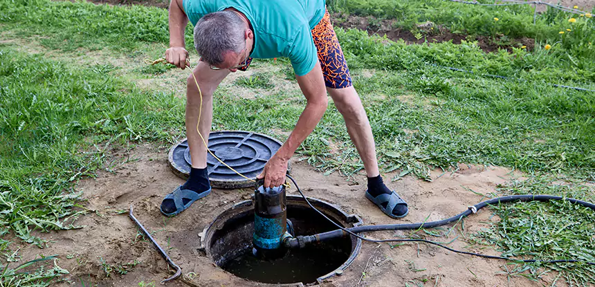Outdoor Sewage Cleanup in Dawsonville