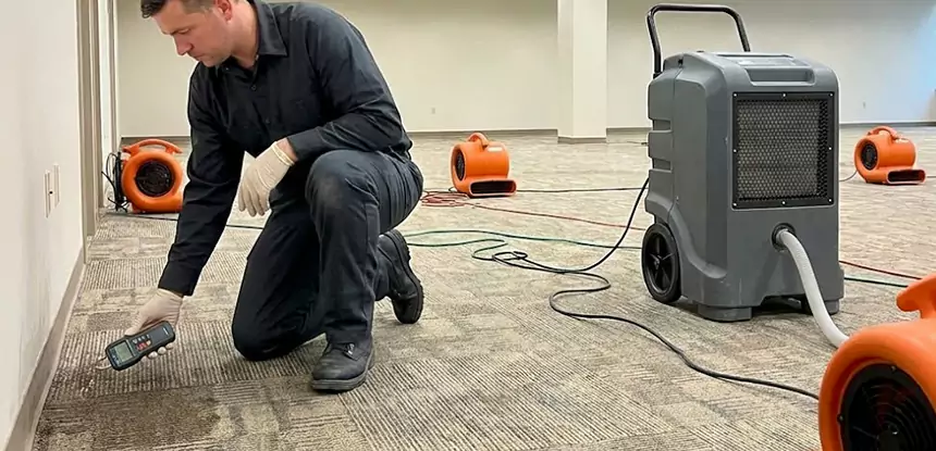 Drying Carpet Padding After Flood in Dawsonville