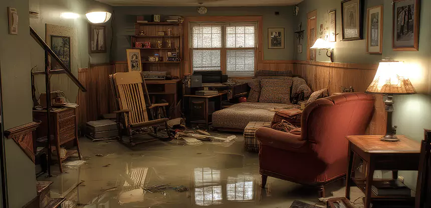 Professional Wet Basement Cleanup Services in Dawsonville, GA