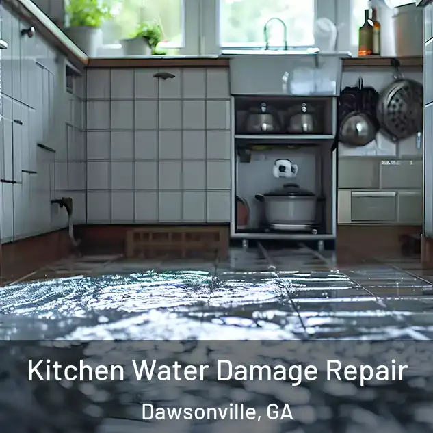  Kitchen Water Damage Repair Dawsonville, GA