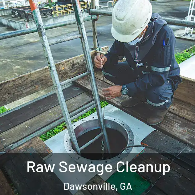  Raw Sewage Cleanup Dawsonville, GA