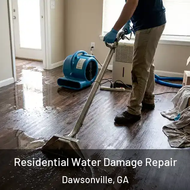 Residential Water Damage Repair Dawsonville, GA