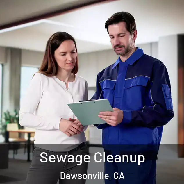  Sewage Cleanup Dawsonville, GA