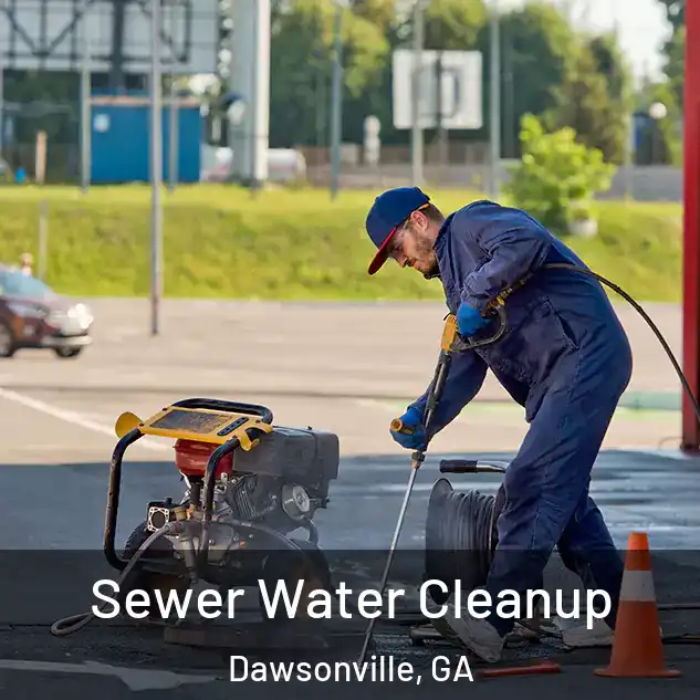  Sewer Water Cleanup Dawsonville, GA