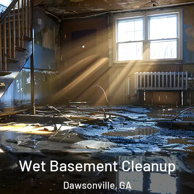  Wet Basement Cleanup Dawsonville, GA